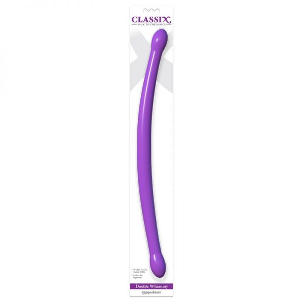 Dildo Doble Whammy Purpura barato