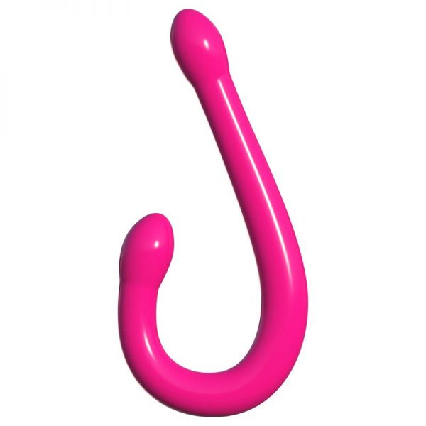 Dildo Doble Whammy Rosa de la tienda erótica web www.tiendaeroticaweb.es