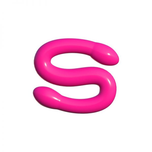 Dildo Doble Whammy Rosa fabricado por CLASSIX