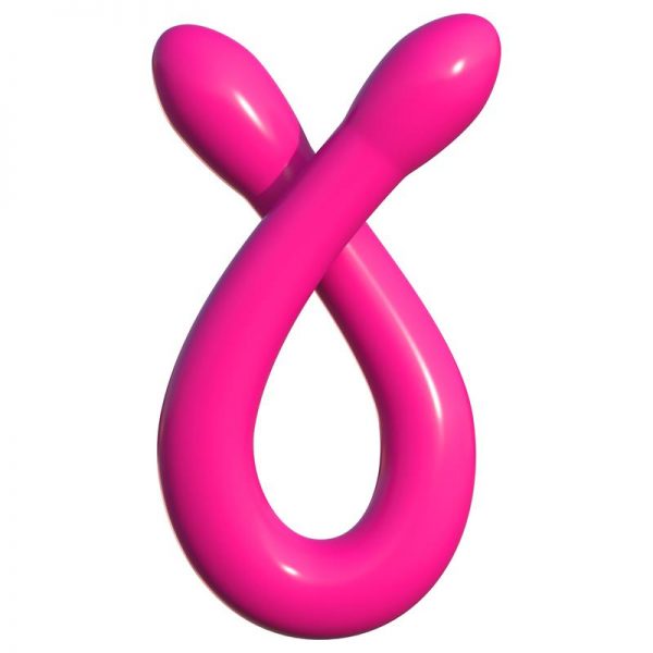 Dildo Doble Whammy Rosa marca CLASSIX
