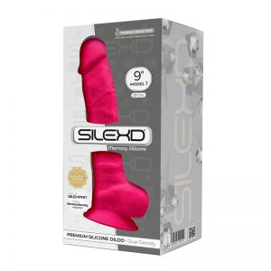 Dildo Dual Density Mod. 1 - 9 Rosa de la marca SILEXD