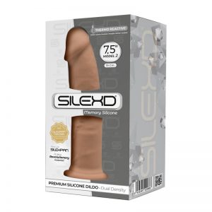 Dildo Dual Density Mod. 2 - 7.5 Caramel de la marca SILEXD