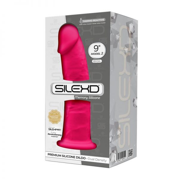 Dildo Dual Density Mod. 2 - 9 Rosa de la marca SILEXD