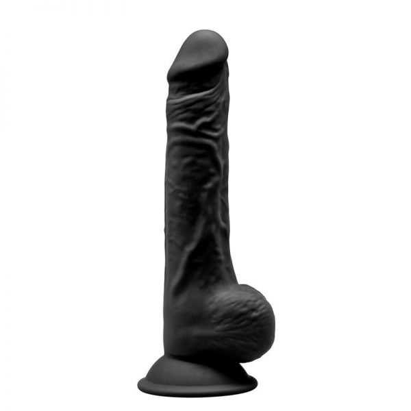 Dildo Dual Density Mod. 3 - 9.5 Negro fabricado por SILEXD