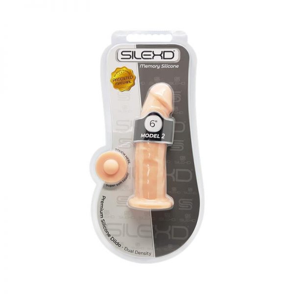 Dildo Dual Density Silicone Mod. 2 - 6 de la tienda erótica web www.tiendaeroticaweb.es