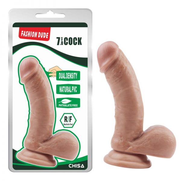 Dildo Fashion Dude 7 Natural diseñado por la marca CHISA