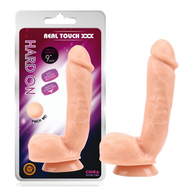 comprar Dildo Hard On T-Skin 22 x 4.8 cm Natural barato y de calidad
