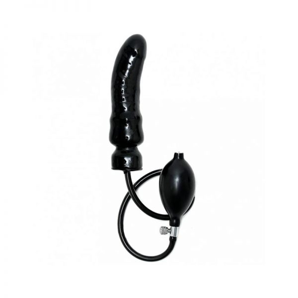 Dildo Inflable Látex Negro barato