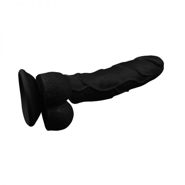 Dildo Labour 8 Silicona Líquida Negro de la tienda erótica web www.tiendaeroticaweb.es