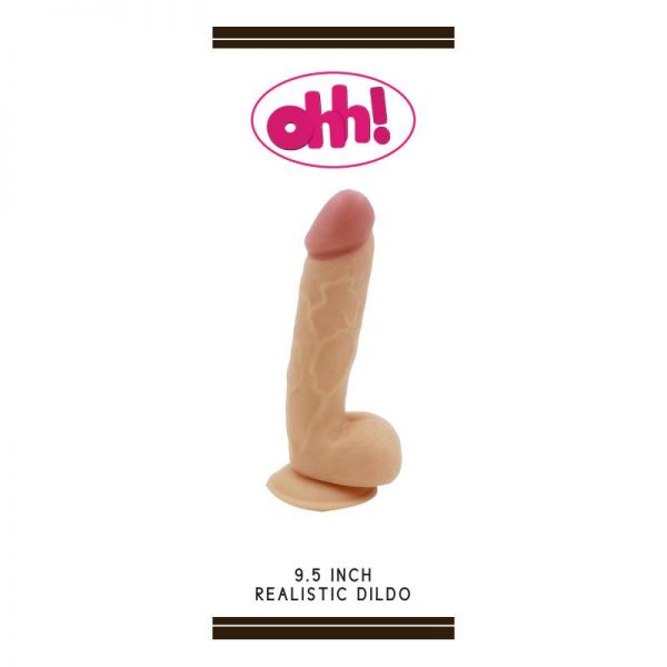 comprar Dildo Natural 23.5 x 5 cm barato y de calidad
