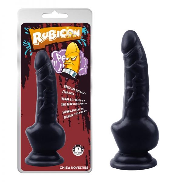 Dildo Obsidian Intruder 18 x 3.2 cm Negro diseñado por la marca CHISA