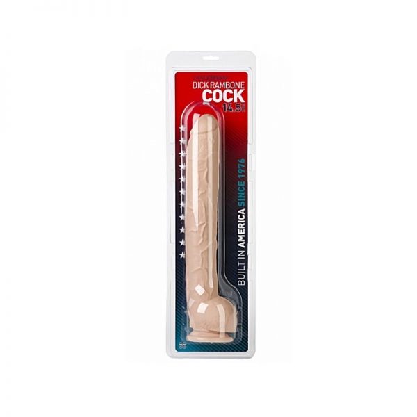 Dildo Rambone 15 Natural fabricado por DOC JOHNSON