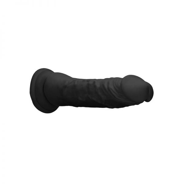 Dildo Realista con Arnés 17 cm Negro de calidad y barato