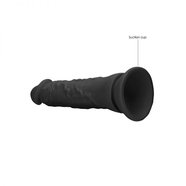 Dildo Realista con Arnés 17 cm Negro de la tienda erótica web www.tiendaeroticaweb.es