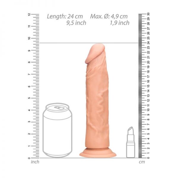 Dildo Realista con Arnes 23 cm Natural barato