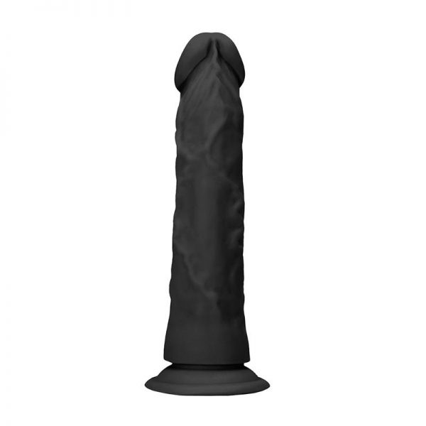 Dildo Realista con Arnes 25 cm Negro fabricado por REALROCK