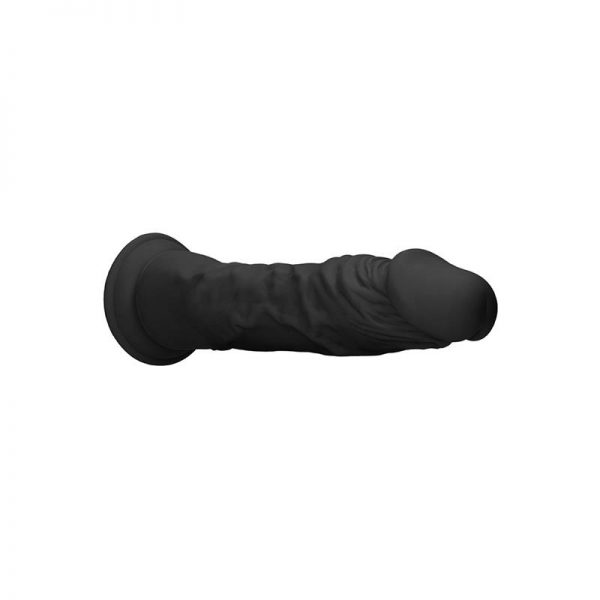 Dildo Realista con Arnes 25 cm Negro de calidad y barato