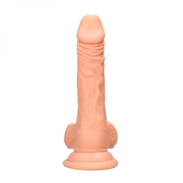 comprar Dildo Realista con Testiculos y Arnés 17 cm Natural en sex shop online