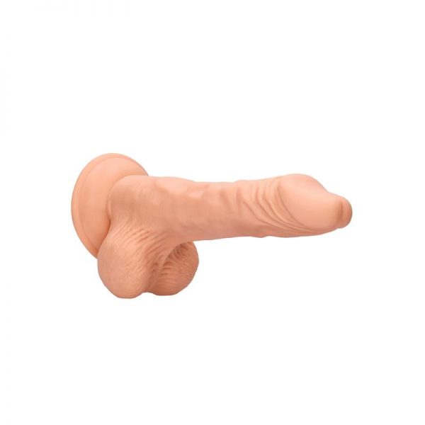 Dildo Realista con Testiculos y Arnés 20 cm Natural de calidad y barato