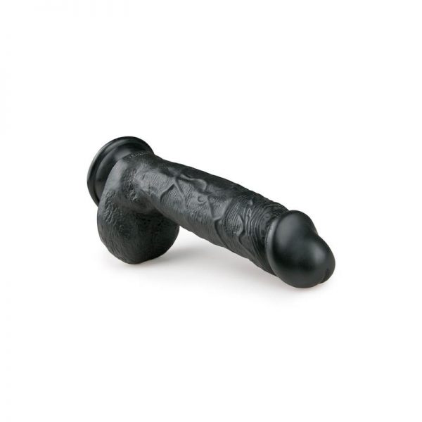 Pene Realístico Negro - 22.5 cm de precio barato