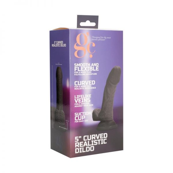 Dildo Realista Negro 5 de la tienda erótica web www.tiendaeroticaweb.es