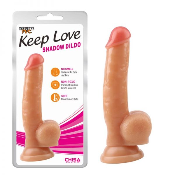 comprar Dildo Shadow 22 x 4.5 cm Natural barato y de calidad