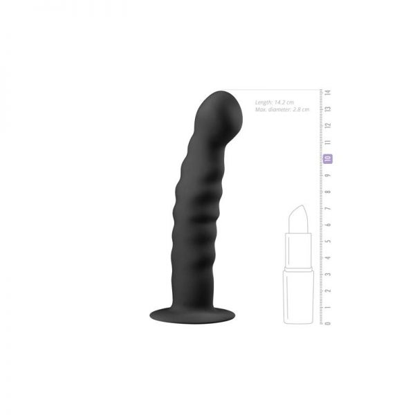 comprar Dildo Silicona  - Negro en sex shop www.tiendaeroticaweb.es