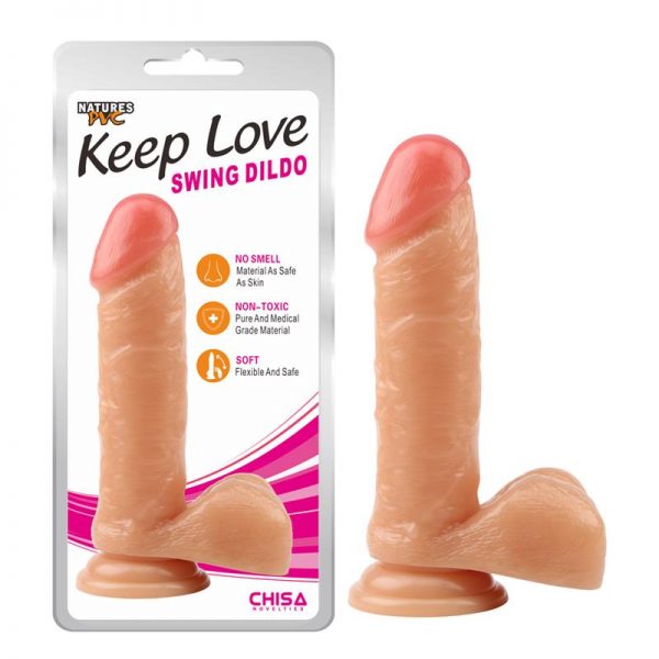comprar Dildo Swing 20 x 4.1 cm Natural barato y de calidad