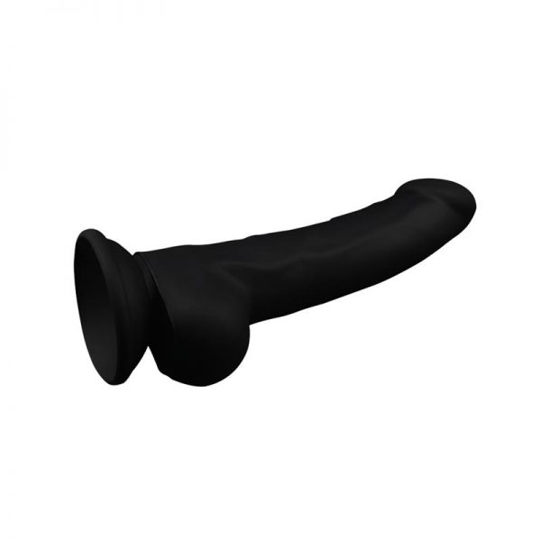 Dildo Trooper 8 Silicona Líquida Negro de la tienda erótica web www.tiendaeroticaweb.es