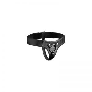 Domina Arnés Banda Ancha Negro diseñado por la marca STRAP U