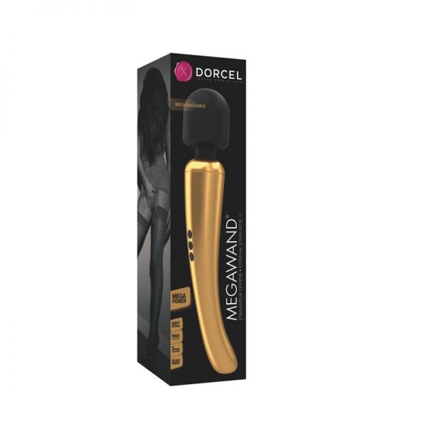 Dorcel Megawand Dorado Recargable fabricado por DORCEL