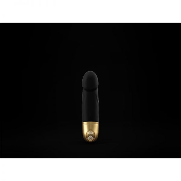 Dorcel Real Vibration S Negro & Dorado de calidad