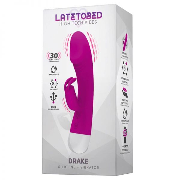 Drake Vibrador Impermeable Silicona fabricado por LATETOBED