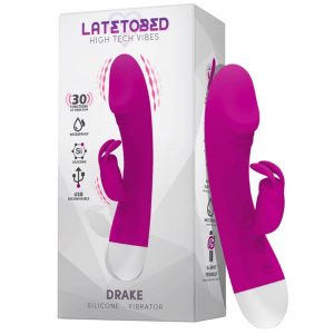 Drake Vibrador Impermeable Silicona de la marca LATETOBED