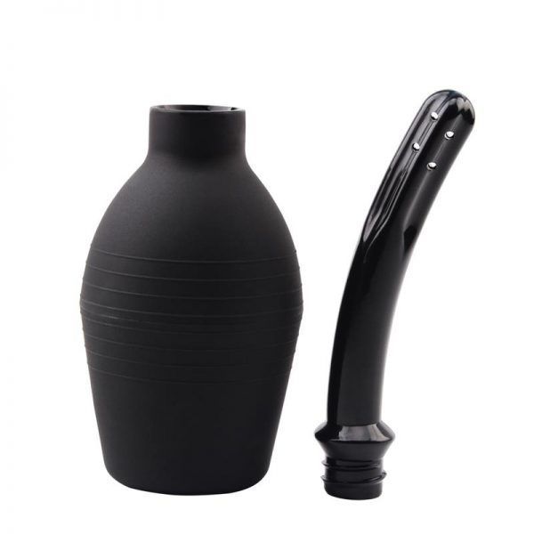 Ducha Anal Booty Cleanse 25.5 cm Negro marca CHISA