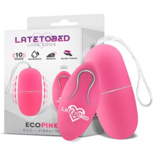 Ecopink Huevo Vibrador con Control Remoto diseñado por la marca LATETOBED