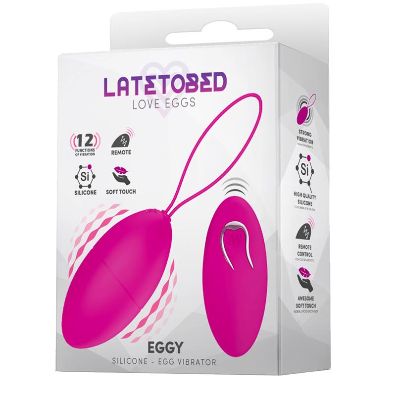 Eggy Huevo Vibrador Control Remoto Inalámbrico fabricado por LATETOBED