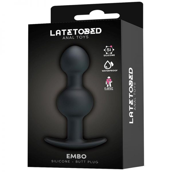 Embo Plug Anal Impermeable Silicona fabricado por LATETOBED