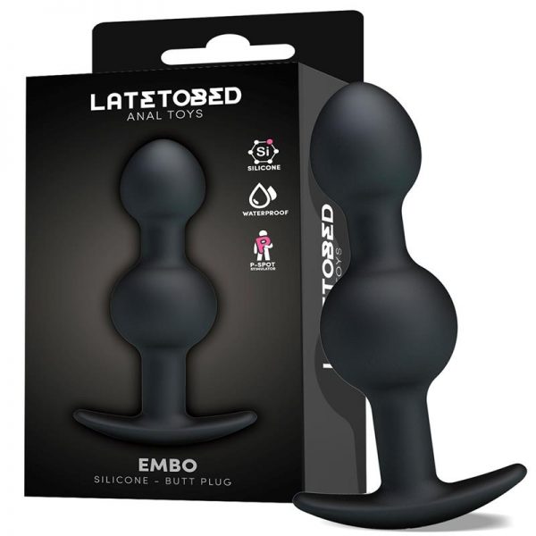 Embo Plug Anal Impermeable Silicona de la marca LATETOBED