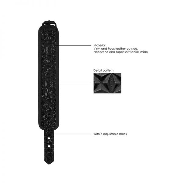 Esposas con Cadena Ajustable Negro de la tienda erótica web www.tiendaeroticaweb.es