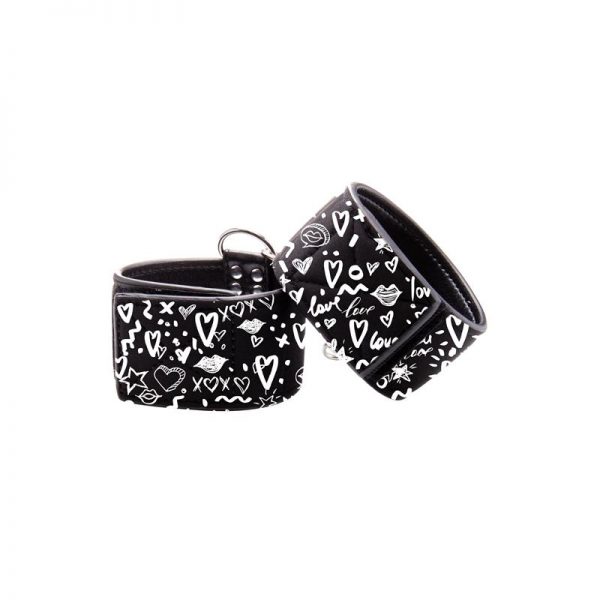 Esposas con Velcro fabricado por OUCH GRAFFITI