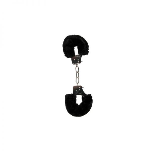 Esposas de Peluche - Negras diseñado por la marca EASYTOYS