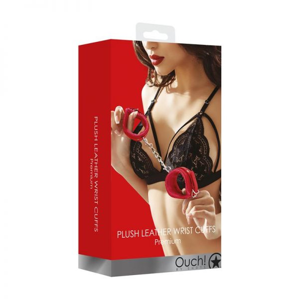 Esposas para las Muñecas Color Rojo de la tienda erótica web www.tiendaeroticaweb.es
