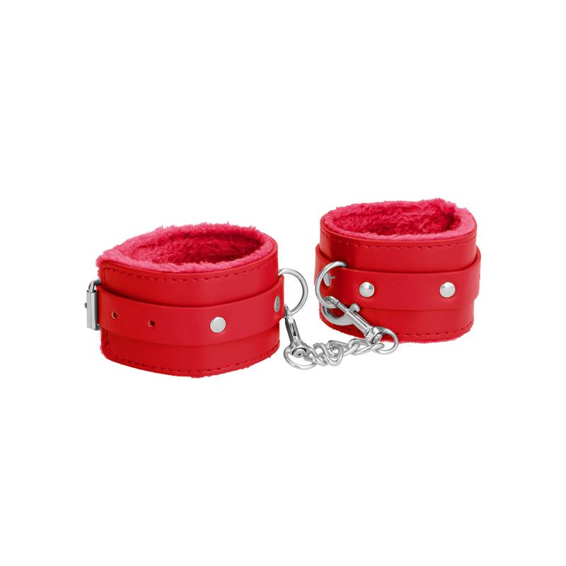 Esposas para las Muñecas Color Rojo diseñado por la marca OUCH!