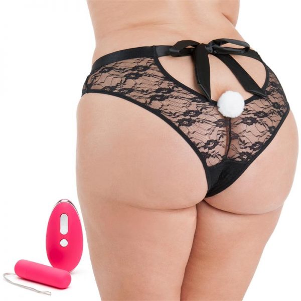 Estimuador de Braguita Control Remoto Plus USB Rosa diseñado por la marca HAPPY RABBIT