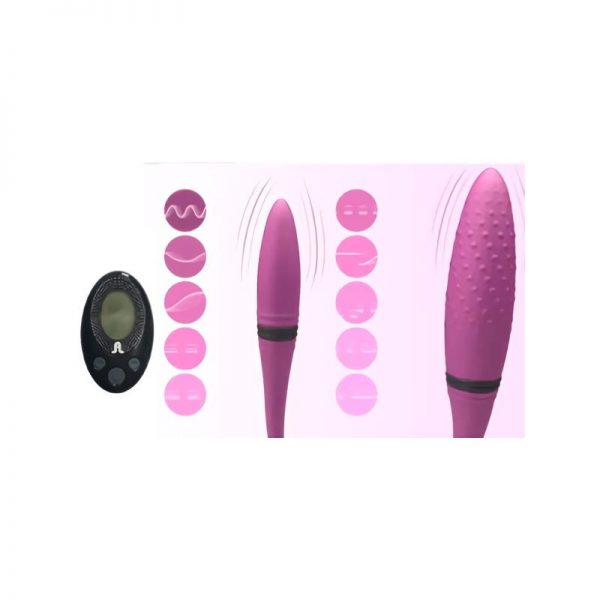 Estimulador 2 + Control LRS Silicona 53 x 2.4 cm de la tienda erótica web www.tiendaeroticaweb.es