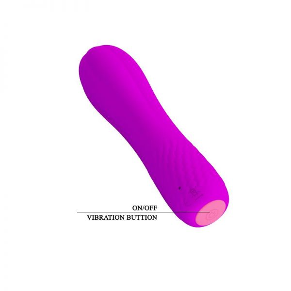 Estimulador Allen Silicona 11.6 x 3.1 cm marca PRETTYLOVE