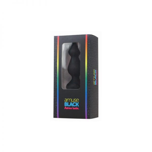 comprar Estimulador Anal Amuse Talla S Negro barato y de calidad
