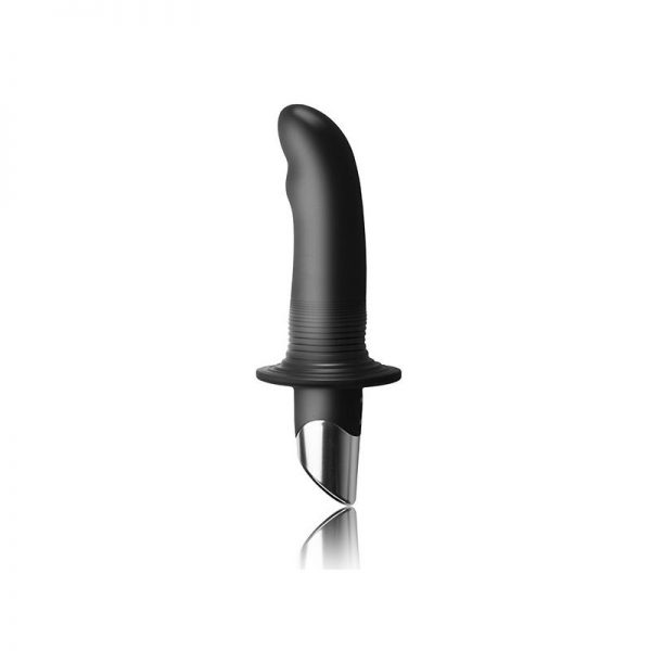 Estimulador Anal Falex Negro y Plata de la marca ROCKSOFF