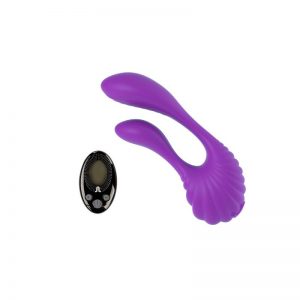 Estimulador Couple Secrets + Control LRS Silicona diseñado por la marca ADRIEN LASTIC